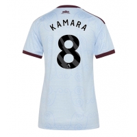 Camiseta Aston Villa Boubacar Kamara #8 Tercera Equipación Replica 2026-27 para mujer mangas cortas